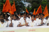 Wenlock nursing students, ABVP stage protest against  poor condition of girls hostel